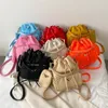 Outlet nuovo zaino in tela di nylon con spalla e schienale con borsa a secchiello personalità alla moda semplice piccola Sale_LCXF