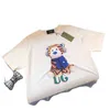 Short Summer Sleeve Print Earphone Tiger Loose Female t Ancient Home Couple Clothes Men and Women Alike