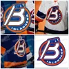 Maillot de hockey VipCeoMitNess MitNes Bridgeport Islanders AHL 2021 Seth Helgeson Wilde Samuel Bolduc Jeff Kubiak Anatoli Golyshev Otto Koivula Cole Coskey