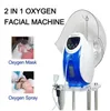 Clinic use Oxgen jet Facial Technology Face Therapy Mask Dome water Spray O2to Derm Hydrogen Oxygen Small Bubble skin care Face Lifting With Spary Gun