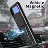 Kickstand Case for Samsung Z Flip3 Fold3 Cell Phone Cases Cover Built-in Iron Sheet Used for Magnetic Car Mount