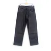 EBAIHUI Man Loose Jeans Hip Hop Skateboard Baggy Denim Long Pants Hip Hop Rap Male Black Trousers Big Size