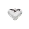 10 PCS/Lot Custom Pendant American Flag Heart Shape 4 juli Independence Day Crystal Rhinestone Pendant Charm