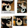 Fashion hobos bags line handbags clutch with Knotted mini jodie shoulder bag handbag Wallet Lady money clip Luxury Tote