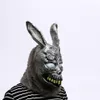Maschera di coniglio con cartone animato animale Donnie Darko Frank Il costume da coniglietto Cosplay Halloween Party Maks Pies T200116218725298549125