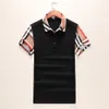 2022 Dropship Fashion Designer Men's Polos Shirts Men Short Sleeve T-shirt Original Single Lapel Shirt Jacket Sportswear Jogging Suit M-3XL #14