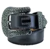 Bälten lyxmode för kvinnodesigner Mens BB Simon Rhinestone Belt med bling strass som gåva