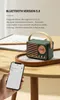 مكبر الصوت الكلاسيكي Retro Bluetooth HM11 Music Player Sound Stereo Decoration Mini Speakers Travel