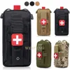 Tactical Molle EDC Pouch Outdoor EMT First Aid Kit Ifakトラウマ狩猟緊急サバイバルバッグミリタリーツールパック220623