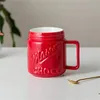 Drinkware кружки шоколадный домашний керамический сыр таяющий печь