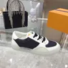 Ollie sneakers färgglada casual skor designer sneaker transparent yttersula snör upp platt läder utomhus inomhus par tränare löpare sneaker storlek 35-45