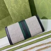 Designer Crossbody Bags Shoulder Bag Fashion Chain Handbag Clutch Purses Wallet Card Holder Famous Brand Letters Red and Green Striped Design