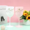 480 ml wijn plastic glas feest witte champagne dubbele deur cocktailglas champagnes fluit 8 cm inventaris groothandel