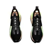 2022 Britannique Été Hommes Mesh Respirant Rehausser Plate-forme Casual Chaussures Plates Mocassins Sport Baskets Sapatos Tenis Masculino Blanc vert jaune