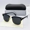 نظارات شمسية مكبرة كلاسيكية بتصميم مستقطب نظارات شمسية للرجال والنساء طيار UV400 نظارات Sunnies إطار معدني عدسات بولارويد