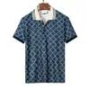 Klassiska designer pikétröjor för män 22SS Mode pikétröja för män med bokstäver High Street Kortärmade T-shirts Sommar Casual T-shirts Toppar 5 stilar M-3XL