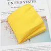 Solid color zakdoek high fashion pocket square vintage polyester mannen handdoek hanky voor zakelijke partijaccessoires