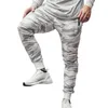 Pantalons pour hommes Joggers pour hommes Fitness Vêtements de sport pour hommes Couleur unie Camouflage Imprimé Taille moyenne Slim Fit Long Gyms Jogger Track PantsMen's Drak22