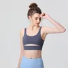 Soutien-gorge de sport de couleur unie pour femmes pour femmes Soutien-gorge de yoga Soutien-gorge rembourré Soutien-gorge de course Soutien-gorge d'entraînement Soutien-gorge athlétique Bras288y