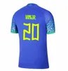 2025 Brazils Vini Jr. Piłka nożna Brasil Casemiro 24 25 Drużyna narodowa G. Jesus P.Coutinho Home Away Men Kit Kit L.paqueta T.Silva Pele Marcelo Football Shirt