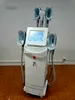 Qualité 360 degrés Cryo Fat Freeze 5 Poignées Gelsing Fat Cryolipolyis Machine avec RF 40K Cavitation et Laser Pad Beauty Machine