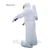 Astronauta inflável branco 5m Figura gigante Modelo Spaceman para Museu Aeroespacial Balão