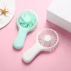 Cute Portable USB Chargeable Mini Fan Handheld Fans Summer Outdoor Indoor Students Classroom Fan With Base