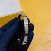 Women Gold Bracelet Designer Silver Jewelry Mens F Bracelets Full Diamond Luxurys Designers Jewellery Woman Love Bracelet With Box