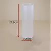 Vasi in vetro smerigliato a sublimazione Vaso per bottiglie con stampa a trasferimento termico dritto vuoto