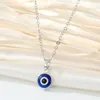 Mode Kleuren Boze Ogen Hanger Ketting Turkse Oog Kettingen Choker Kettingen Clavicel Kettingen voor vrouwen sieraden1316121