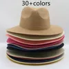 S s for s mens caps sun sun beach women summer gen panama straw hat gorras hombre 220617