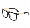 Fashion modern stylish 9264 men sunglasses flat top square sun glasses for women vintage sunglass oculos de sol Picture box