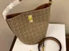 Torby sznurkowe kratę houndstooth Tote damskie torebki torebki na ramię designerka crossbody crossbody torebki z dwoma wiadrem pasującym 220302