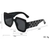2022 Luxus-Designer-Sonnenbrillen für Männer und Frauen Sommer-Stil Luxus-Designer-Sonnenbrille Anti-Ultraviolett-Platte Full-Frame-Mode-Brillen