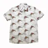 Chemises décontractées pour hommes Hommes Femmes Vintage Hawaii T-shirt Top T-shirts Vêtements Tiger Full WACKO MARIA ShirtMen's