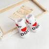 Baby Socks Girls Boys Soft For Newborn Toddler Stripe Letter Tryckt Spring Summer Infant Sock Warm 0-6 månader 1009 E3