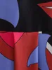 Koszulki bluzki damskiej Kumsvag 2022 Summer Women Vintage Tops Drukuj Długie rękawie kołnierz żeński moda luźna top Blusaswomen's