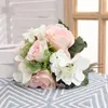 Свадебные цветы свадебные букет аксессуары для подружки невесты шелк розы гидрангей