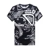 Camisetas masculinas femininas com estampa de letras pretas de estilista de verão camiseta de alta qualidade manga curta tamanho M-3XL Mais opções de cores @ 123