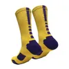 Chaussettes chaudes de basket-ball professionnel longs Socles de sport athlétique Men de sport masculin