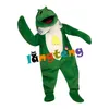 Costume de la poupée mascotte 1089 Costume de mascotte de poisson vert Cartoon Furry costuming animal pour adultes