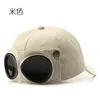 Flight Hats Ins Glasses Caps Outdoor Hiking Fishing Baseball Cap Sunscreen Sunhat1615494