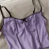 Heliar Women Purple mickt tops tapas Sexy Camis fofo para verão y2k 220607