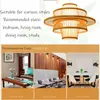 Pendant Lamps Chinese Bamboo LED Lights Garden Restaurant Lamp El Farm Teahouse Lantern Tatami Kitchen Hanging LampPendant