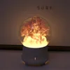 Crystal Ball luftfuktare vacker evig blomma arom diffusor färgstark ljus eterisk oljediffusor för hemmakontor sovrum ultraljud