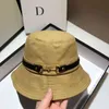 New Bucket Hats For Women Autumn Ladies Fisherman Hat Sun Protection Belt Buckle Foldable Small Basin Hat Outdoor Cloth Cap Y220406