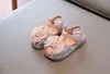 1-6 ano moda shinestone arco bebê meninas sandálias verão 2022 Little Princess Non Slip Sandals Sandals de praia de crianças suaves G2205523