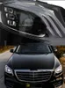 auto headlights For Benz W205 2014-20 20 C200 C260 C300 Full LED Head Lamp Car Tuning Light Parts Plug And Play