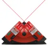 Heißer Verkauf Laser Pointer Rechten Winkel 90 Grad Platz Laser Level Hochwertige Werkzeuge Messung Werkzeug Ebenen Laser