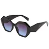 Sunglasses Casual Retro Polygon White Round Women Designer 2023 Trendy Sun Glasses Beach Travel Elegant Shades